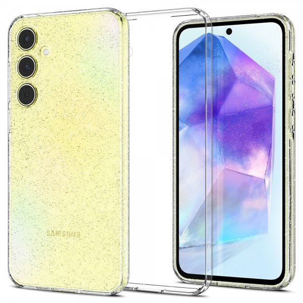 Spigen Samsung Galaxy A55 Cover Liquid Crystal Glitter Crystal Quartz