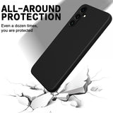 Samsung Galaxy A55 Cover med Rem Silikone Sort
