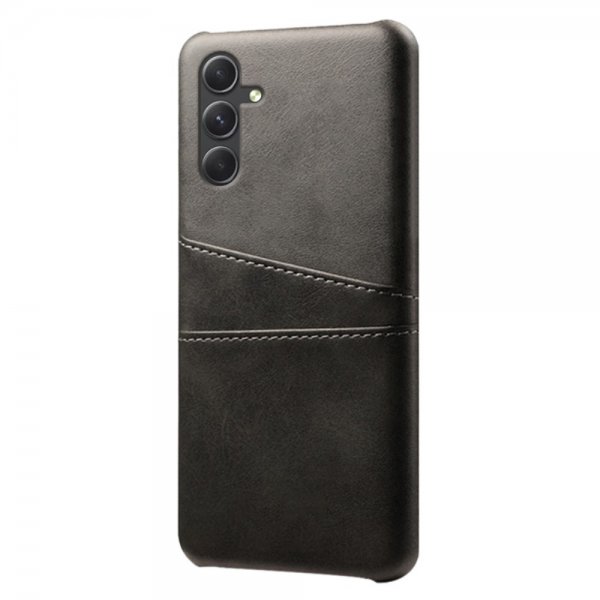 Samsung Galaxy A55 Cover med to Kortlommer Sort