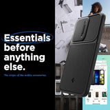 Spigen Samsung Galaxy A55 Cover Optik Armor Sort