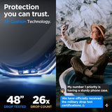 Spigen Samsung Galaxy A55 Cover Optik Armor Sort