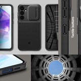 Spigen Samsung Galaxy A55 Cover Optik Armor Sort