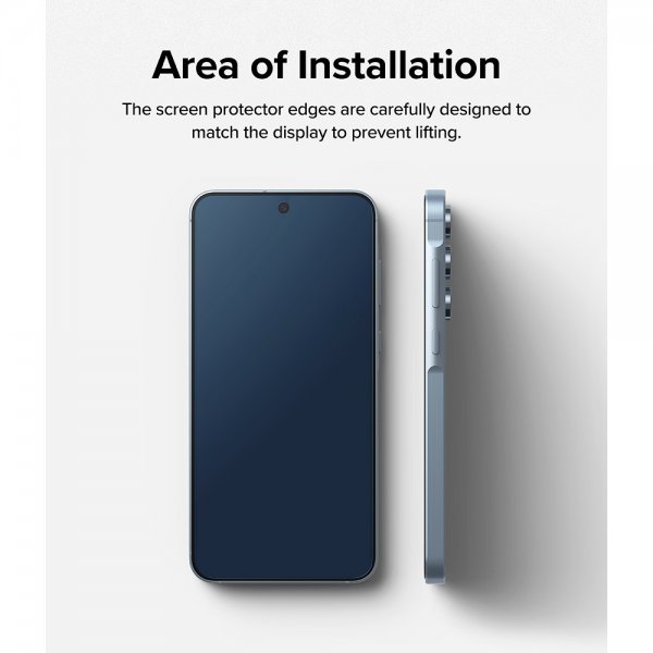 Ringke Samsung Galaxy A55 Skærmbeskyttelse Easy Slide 2-pak