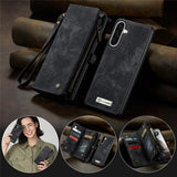CaseMe Samsung Galaxy A56 Etui 008 Series Aftageligt Cover Sort