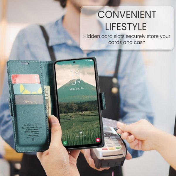 CaseMe Samsung Galaxy A56 Etui 023 Series Grøn