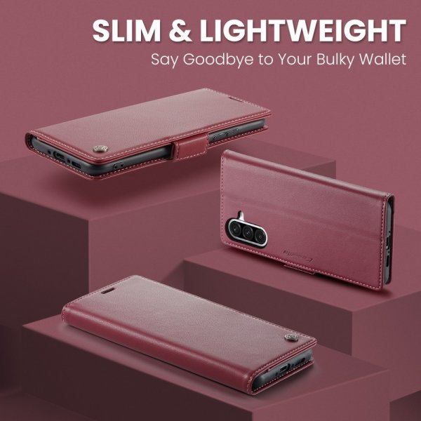 CaseMe Samsung Galaxy A56 Etui 023-serien Rød