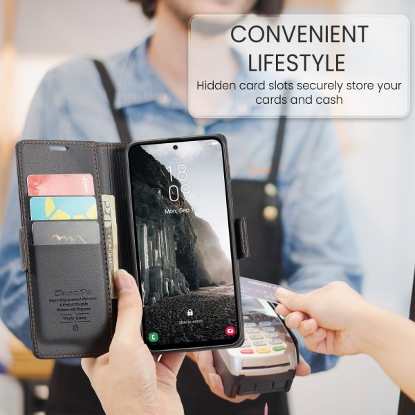 CaseMe Samsung Galaxy A56 Etui 023 Series Sort