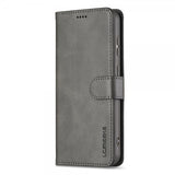 Lc.Imeeke Samsung Galaxy A56 Etui med Kortlomme Stativfunktion Grå