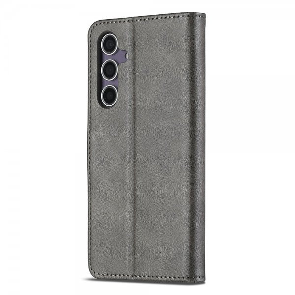Lc.Imeeke Samsung Galaxy A56 Etui med Kortlomme Stativfunktion Grå