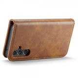 Dg.Ming Samsung Galaxy A56 Etui med Aftagelig Skal Brun