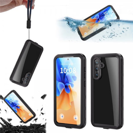 Redpepper Samsung Galaxy A56 Cover Vandtæt IP68 Sort