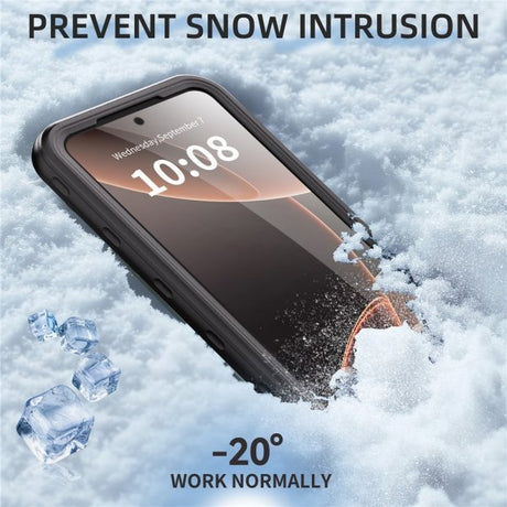 Redpepper Samsung Galaxy A56 Cover Vandtæt IP68 Sort