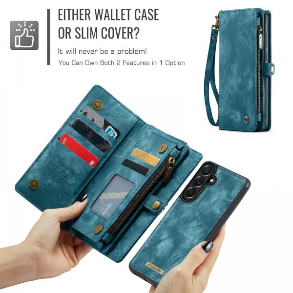 CaseMe Samsung Galaxy A57 Etui 008 Series Aftageligt Cover Blå