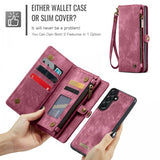 CaseMe Samsung Galaxy A57 Cover 008 Series Aftagelig Skal Rød