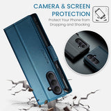CaseMe Samsung Galaxy A57 Cover 023 Series Blå