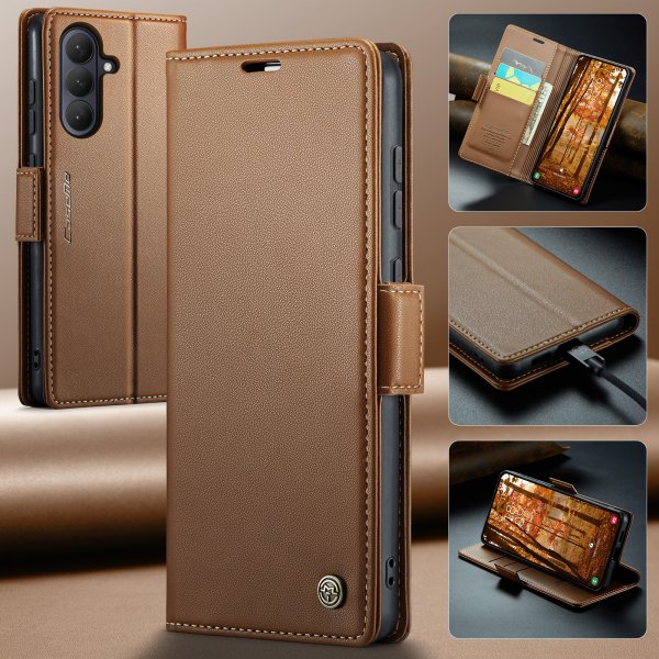 CaseMe Samsung Galaxy A57 Etui 023-serien Brun
