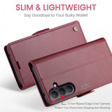 CaseMe Samsung Galaxy A57 Cover 023-serien Rød