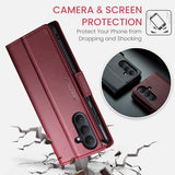 CaseMe Samsung Galaxy A57 Cover 023-serien Rød