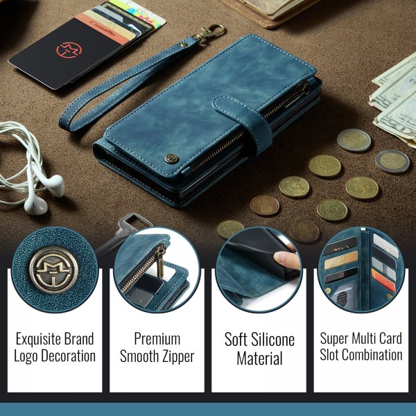 CaseMe Samsung Galaxy A57 Cover C30 Series Blå