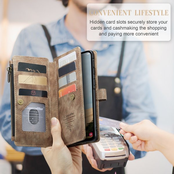 CaseMe Samsung Galaxy A57 Cover C30 Series Brun