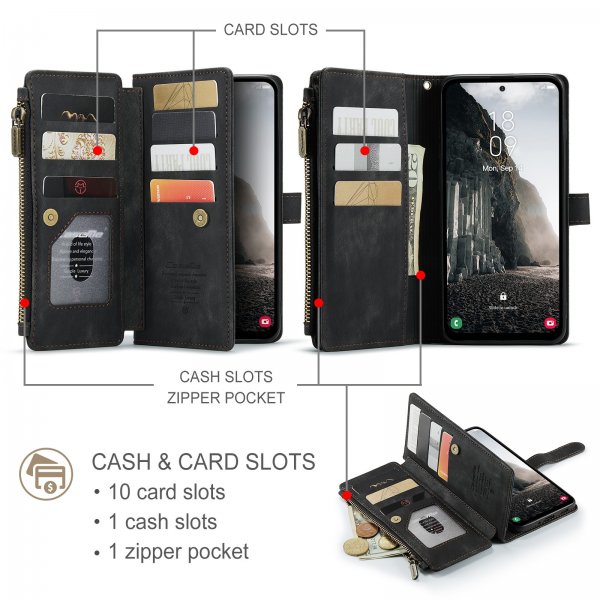 CaseMe Samsung Galaxy A57 Cover C30 Series Sort