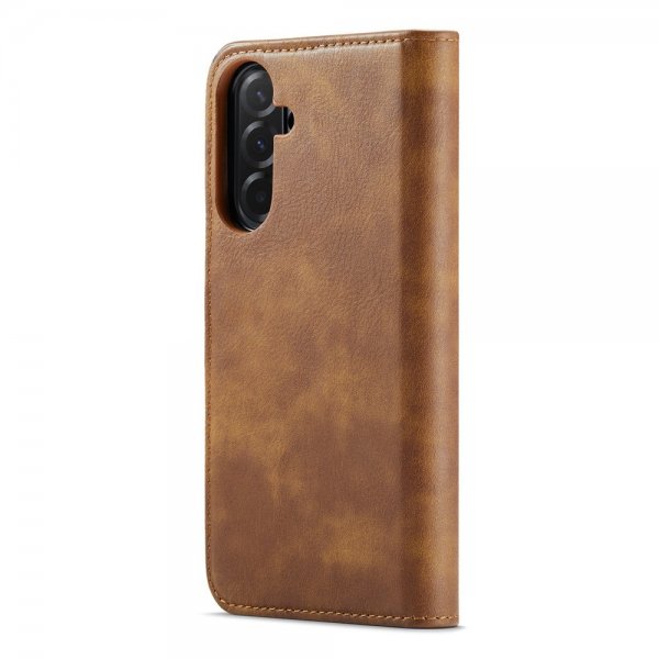 Dg.Ming Samsung Galaxy A57 Etui med Aftageligt Cover Brun