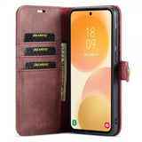 Dg.Ming Samsung Galaxy A57 Etui med Aftageligt Cover Rød