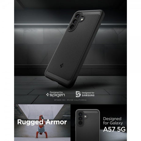Spigen Samsung Galaxy A57 Cover Rugged Armor Mat Sort