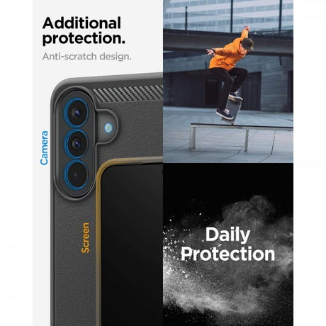 Spigen Samsung Galaxy A57 Cover Rugged Armor Mat Sort