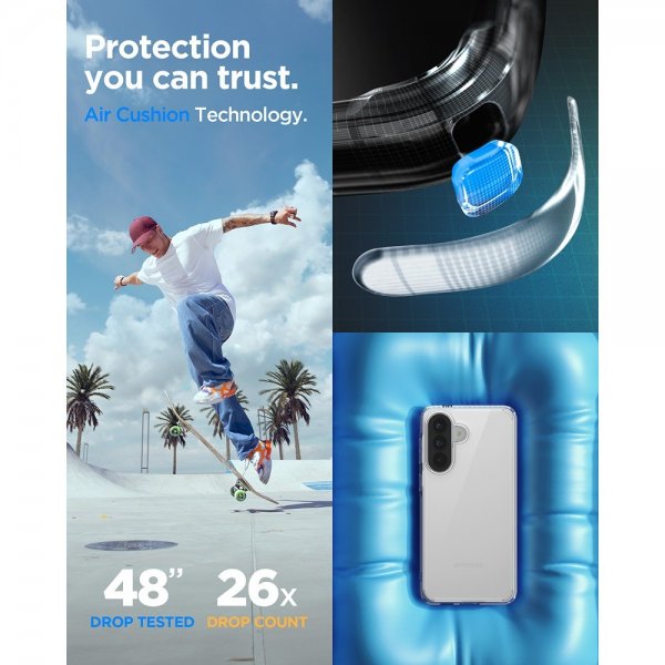 Spigen Samsung Galaxy A57 Cover Ultra Hybrid Crystal Clear