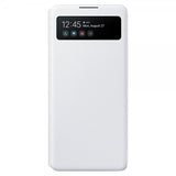 Samsung Original Galaxy A71 Cover S View Wallet Cover Hvid