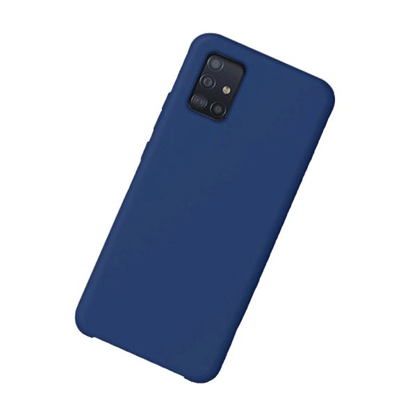 Samsung Galaxy A72 Cover Silikone Blå