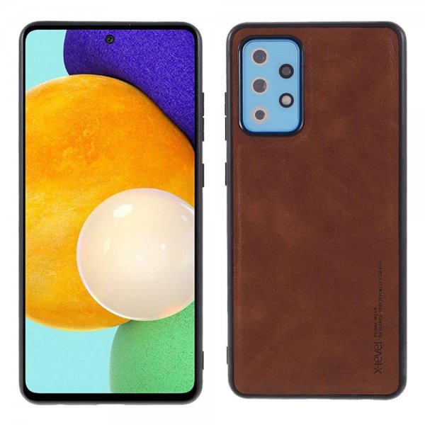 X-Level Samsung Galaxy A72 Cover Vintage Series Brun