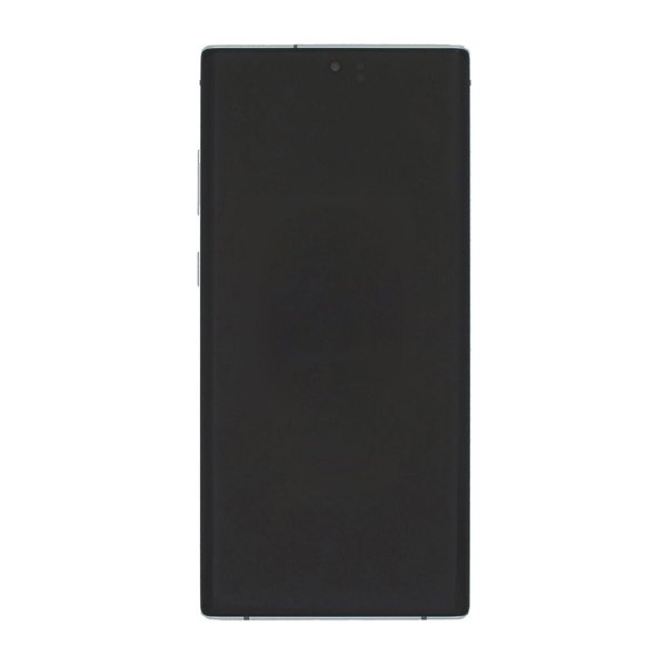 Samsung Galaxy Note 10 Plus Skærm med LCD Display Original - Hvid