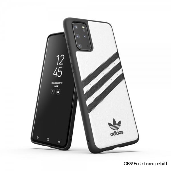 Adidas Samsung Galaxy Note 20 Ultra Cover ELLER 3 Stripes Snap Case Hvid Sort