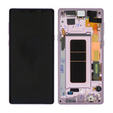 Samsung Galaxy Note 9 (SM-N960F) Skærm med LCD Display Original - Lavendel
