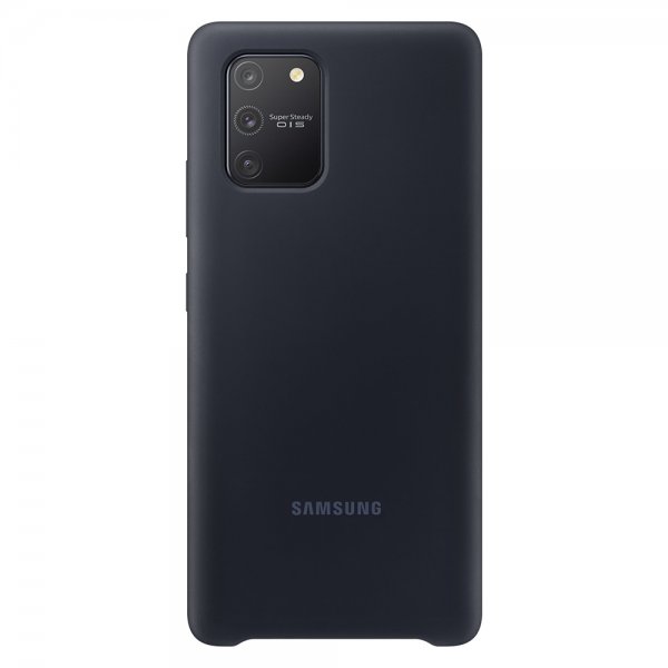 Samsung Original Galaxy S10 Lite Cover Silikone Cover Sort