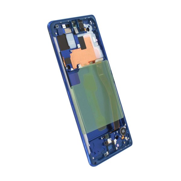 Samsung Galaxy S10 Lite (SM-G770F) Skærm med LCD Display Original - Blå