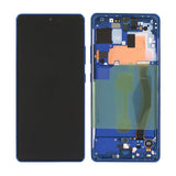 Samsung Galaxy S10 Lite (SM-G770F) Skærm med LCD Display Original - Blå