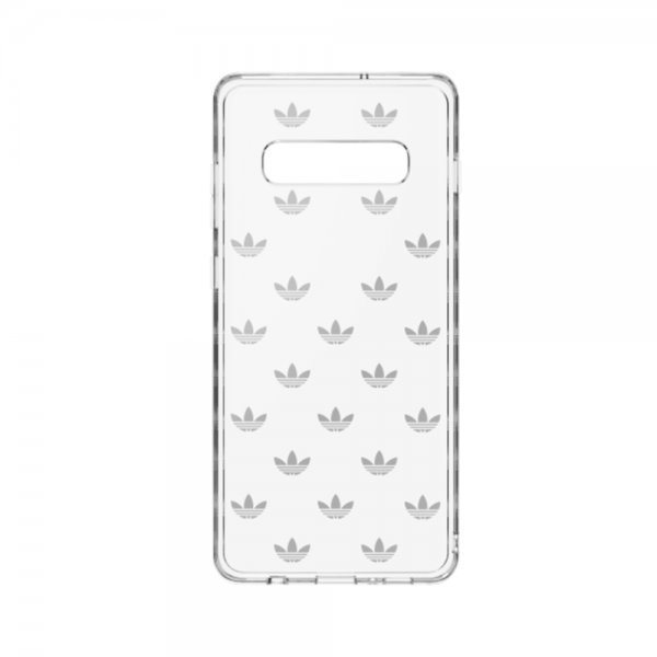 Adidas Samsung Galaxy S10 Plus Cover ELLER Snap Case Entry SS19 Klar Sølv