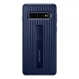 Samsung Original Galaxy S10 Cover Protective Stand Cover Mørkeblå