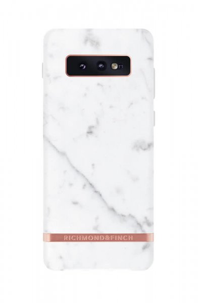 Richmond & Finch Samsung Galaxy S10E Cover White Marble