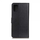 Samsung Galaxy S20 FE Læder Flip Cover Litchi Sort
