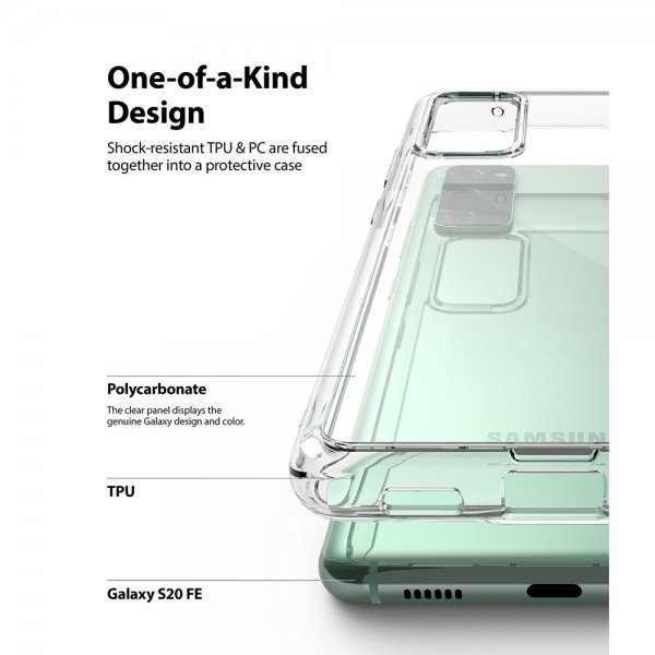 Ringke Samsung Galaxy S20 FE Cover Fusion Clear
