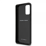 Ferrari Samsung Galaxy S20 Plus Cover Kulstoftekstur Sort