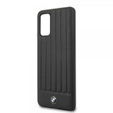 BMW Samsung Galaxy S20 Plus Cover Læder Lines Sort