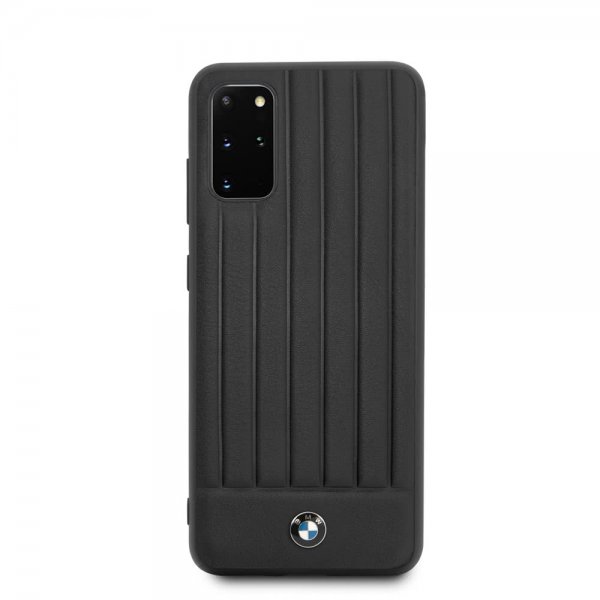 BMW Samsung Galaxy S20 Plus Cover Læder Lines Sort
