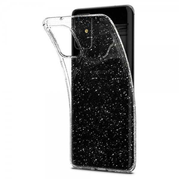 Spigen Samsung Galaxy S20 Plus Cover Liquid Crystal Glitter Crystal Quartz
