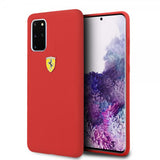 Ferrari Samsung Galaxy S20 Plus Cover med Logo Rød