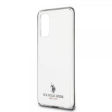 U.S. Polo Samsung Galaxy S20 Plus Cover med Logo Hvid